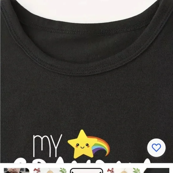 Black Color boys T-shirt - Picture 2 of 4